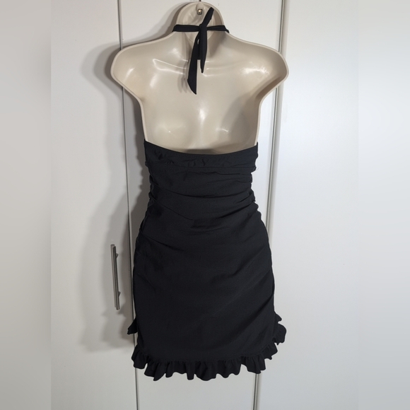 SPANX Black Halter Swim Dress - Picture 4 of 8